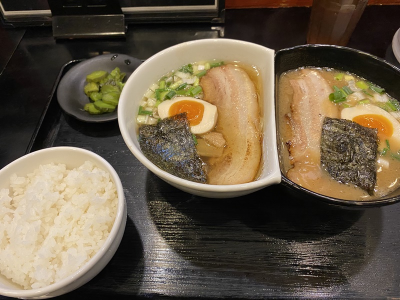 上田もののふ二色らーめん