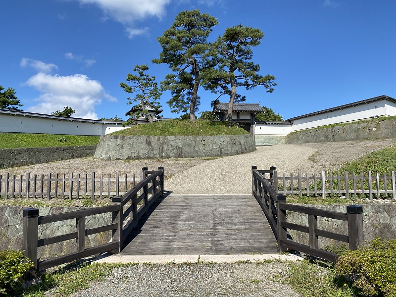松前城木橋