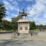 仙台城政宗公騎馬像